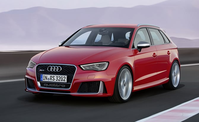 Audi RS3 Sportback Debuts with 367 HP