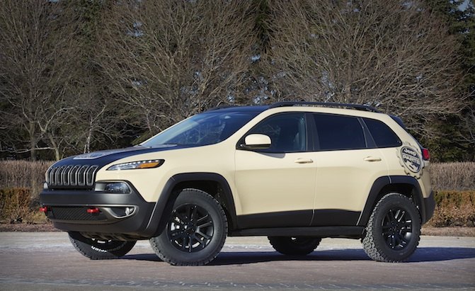 Jeep® Cherokee Canyon Trail Concept