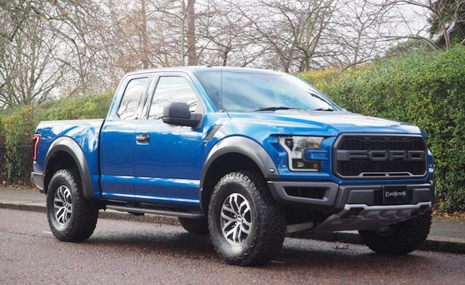 Right Hand Drive Ford F-150 Raptor has Come to Dominate London’s Streets