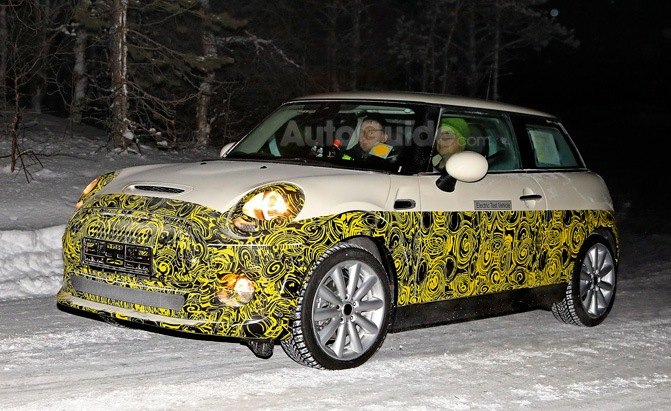 All-Electric MINI Cooper Begins its Testing in the Arctic Circle