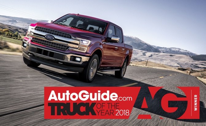 2018 Ford F-150 Awarded as AutoGuide.com’s Truck of the Year