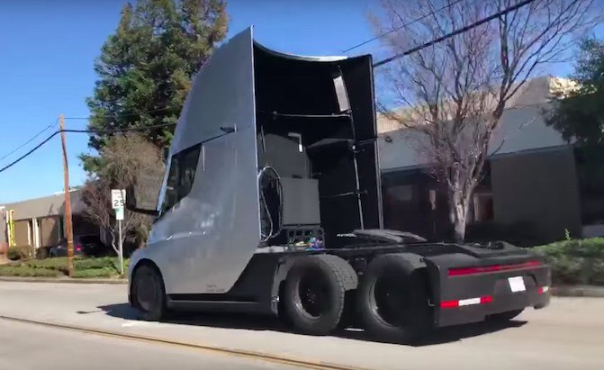 New Video Footage Proves Tesla’s Semi Is Needlessly Fast