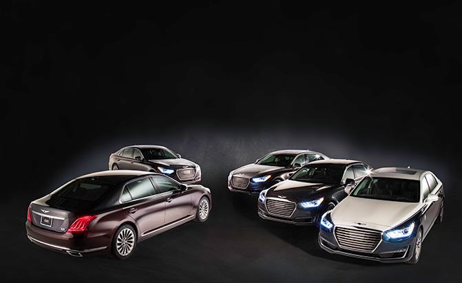 Genesis is Bringing Five Custom G90 Sedans to Hollywood