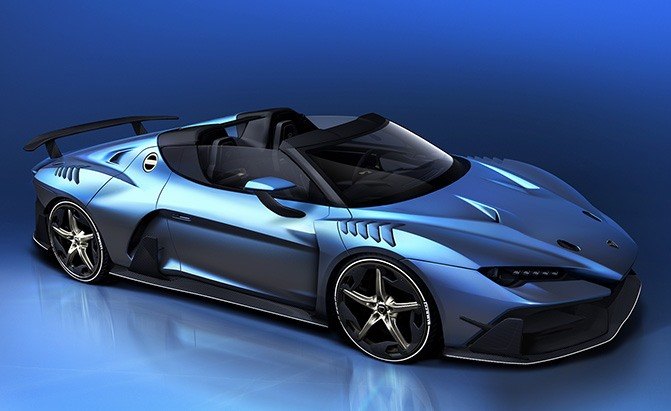 Italdesign Zerouno Drops its Top for New Roadster Variant