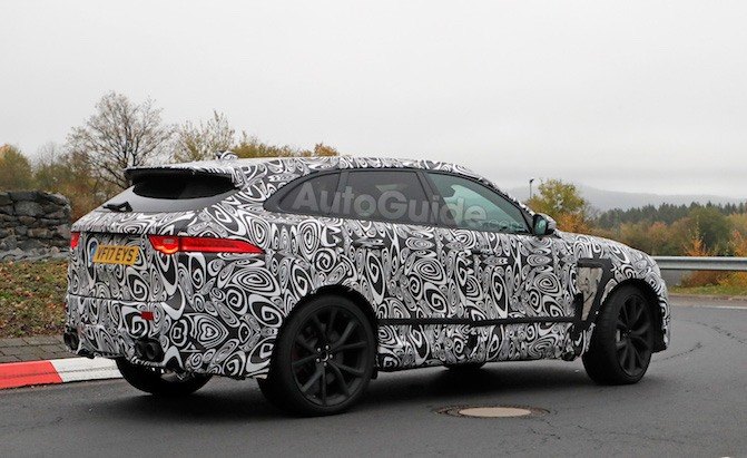 Jaguar F-Pace SVR Debuting This Week With Supercharged V8