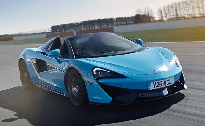 McLaren 570S Spider Gets Even Lighter with New Track Pack