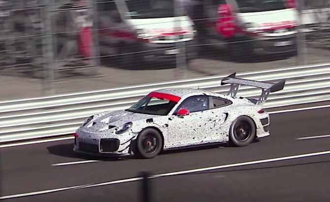 Porsche 911 GT2 RS Based Cup Car Looks Wildly Fast at Monza