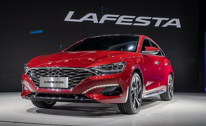 Hyundai Lafesta is a Stylish Korean Liftback Made for China