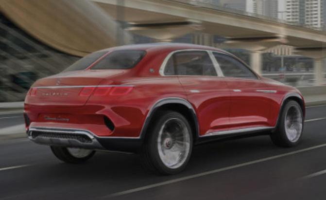 Mercedes-Maybach Concept is an SUV-Sedan Mish Mash