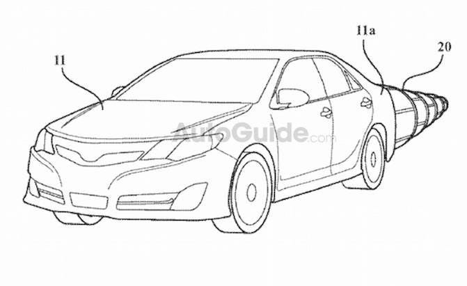 Check Out Toyota’s Weird Patent for a Telescoping Car Tail