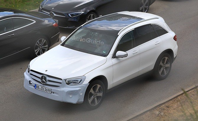 Spy Photographers Catch a Facelifted Mercedes GLC Testing