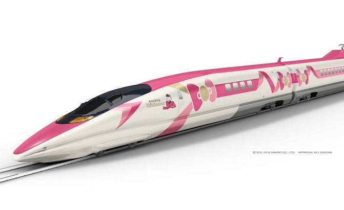 Japan is Getting a Hello Kitty Themed Bullet Train