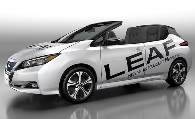 The Nissan Leaf Convertible is Real and We Don’t Know Why