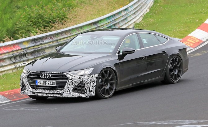 2019 Audi RS7 Spied Testing its 600+ HP V8