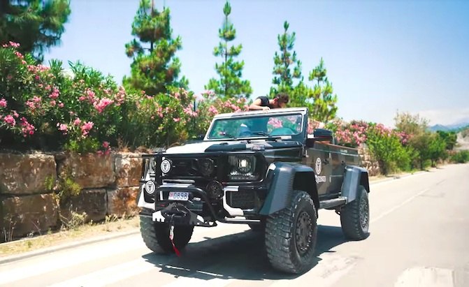 Jon Olsson Chopped the Roof Off His Mercedes G500 4×4²
