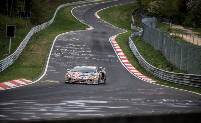 Lamborghini Aventador SVJ Crushes Nürburgring Lap Record with 6:44.97 Time