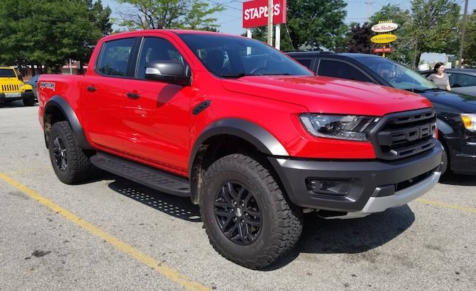 Left Hand Drive Ford Ranger Raptor Spotted in Ontario