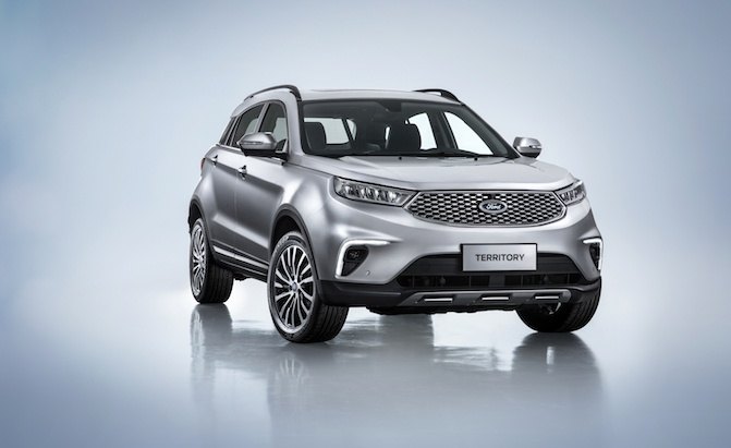 New Ford Territory Crossover Coming to China in 48V, Plug-In Hybrid Form