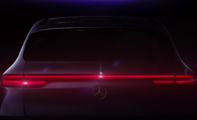 Mercedes-Benz EQ C Shows us its, uh, ‘Mystic Rear’