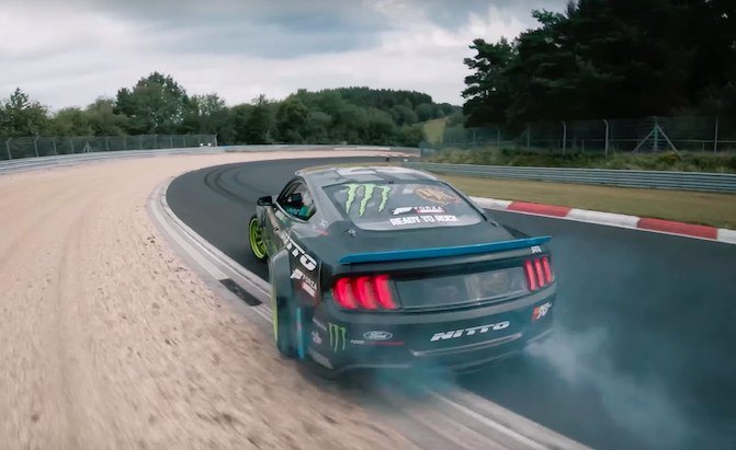 Watch: Ford Mustang Laps the Nurburgring Sideways