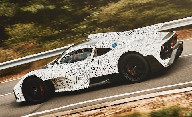 AMG Project One Test Cars Hit the Road