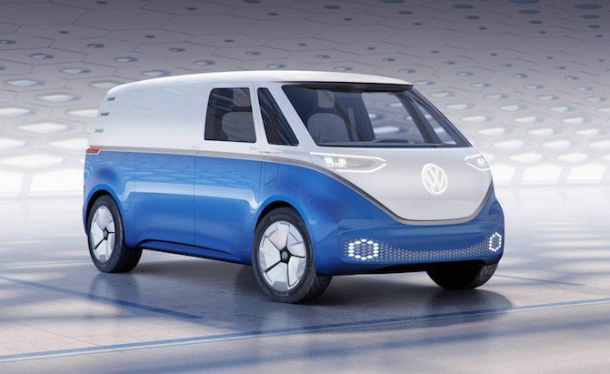 VW I.D. Buzz Cargo Concept: the Future of Emissions Free Delivery