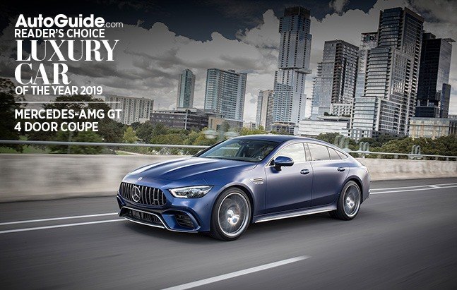 Mercedes-AMG GT 4 Door Coupe Wins AutoGuide.com 2019 Reader’s Choice Luxury Car of the Year