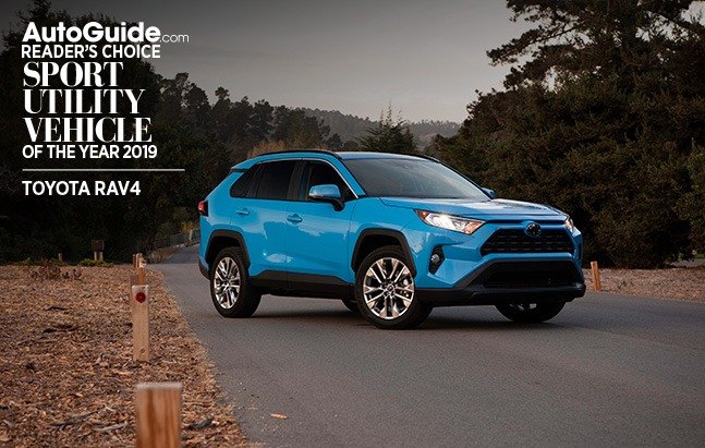 Toyota RAV4 Voted as 2019 AutoGuide.com Reader’s Choice SUV/Utility Vehicle of the Year