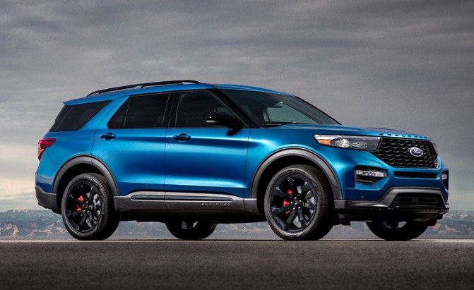 2020 Ford Explorer Gains High-Performance ST and Fuel-Sipping Hybrid Models