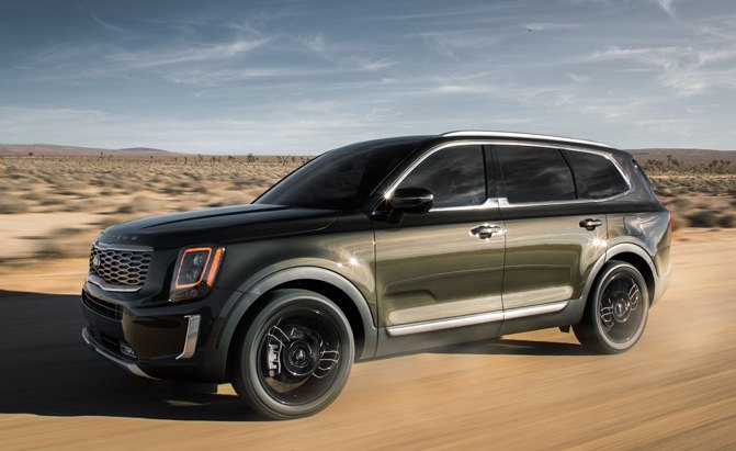 Boxy 2020 Kia Telluride Debuts with Seating for 8