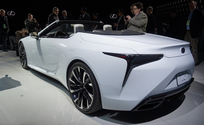 Lexus LC Convertible Is Only A Concept For Now