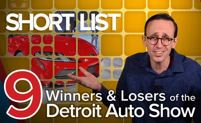 2019 Detroit Auto Show Winners and Losers – The Short List
