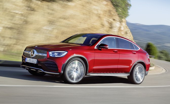 Mercedes-Benz GLC Coupe Updated, Still Not a Coupe