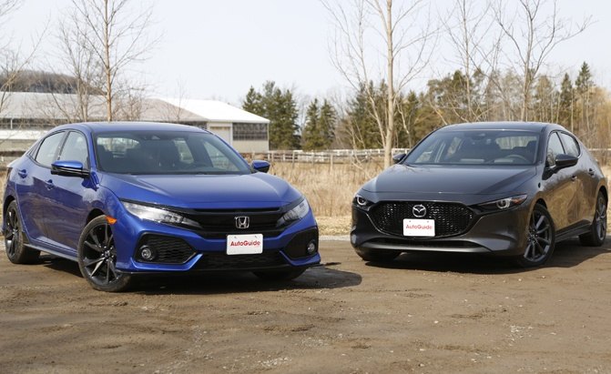 2019 Honda Civic vs Mazda3: Which One is the Better Hatchback?