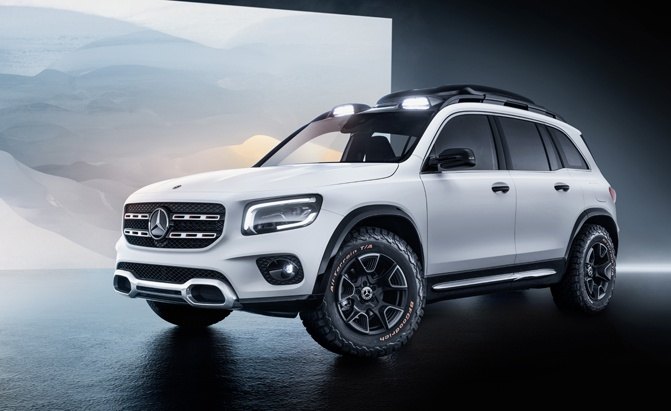 Mercedes GLB Concept is Not the Tiny G-Wagen We Hoped For