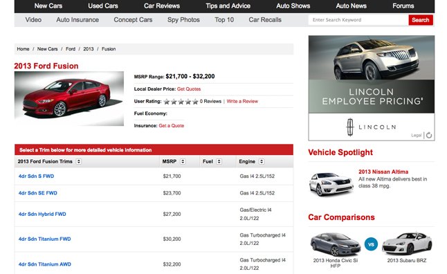 shop for new cars at autoguide.com