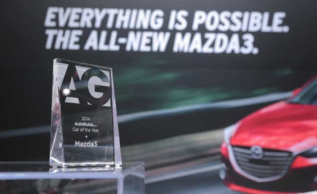 autoguide 2014 car of the year mazda3