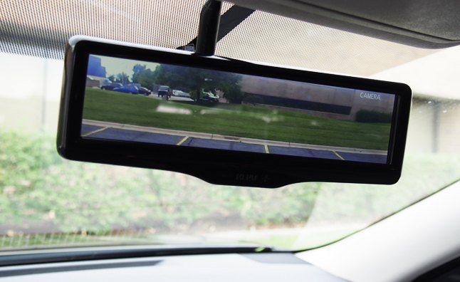 Nissan rearview mirror