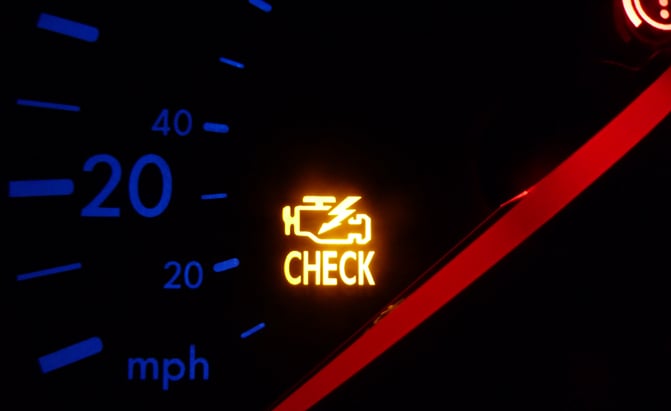 most common reasons your check engine light is on