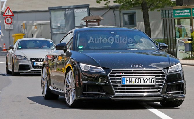 Audi TT RS Prototype Spotted in the Wild
