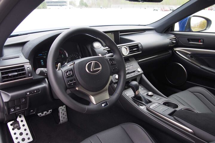 2015 Lexus RC F Interior 01