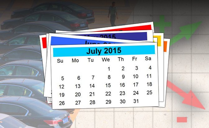 July 2015 Auto Sales