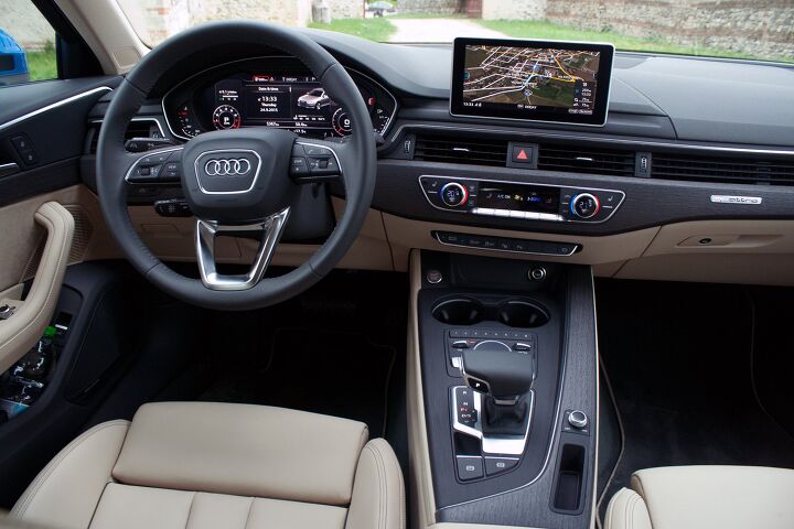 2017 Audi A4 dashboard interior