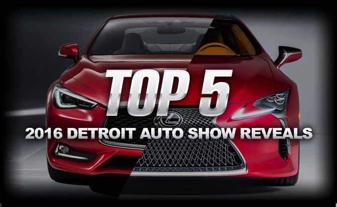 Top Five North American International Auto Show Reveals