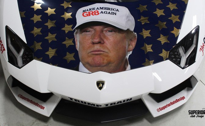 Donald Trump Lamborghini
