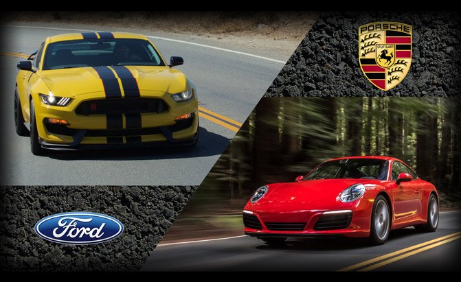Porsche 911 Carrera or Ford Mustang Shelby GT350