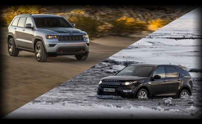 Jeep Grand Cherokee or Land Rover Discovery Sport