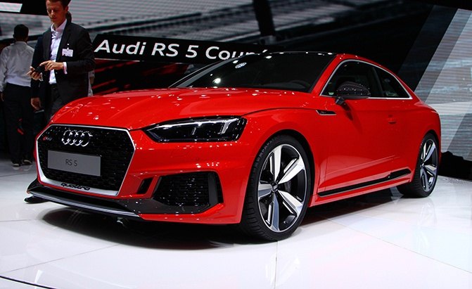 Audi Sport 2018 Audi RS5 Coupe at the 2017 Geneva Motor Show