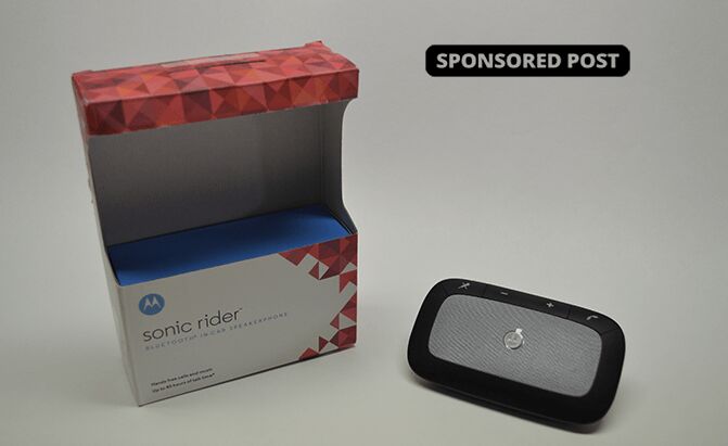 Motorola Sonic Rider Bluetooth speaker