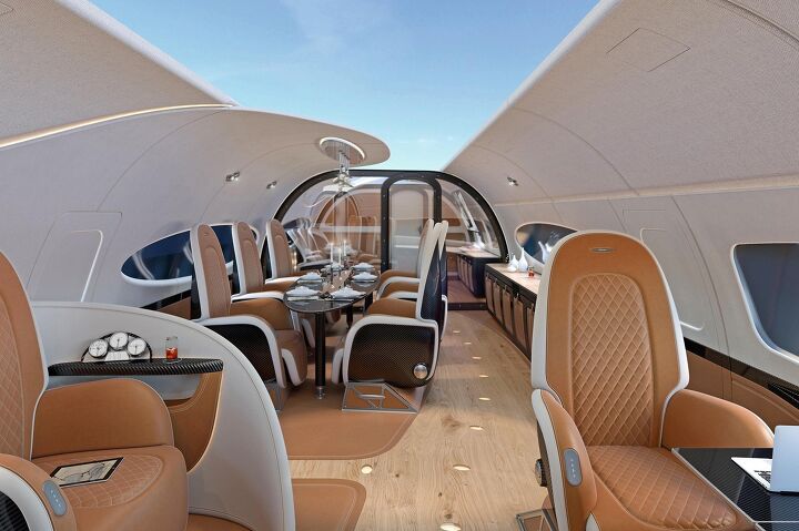 Pagani Designs A Private Jet Interior And The Result Is